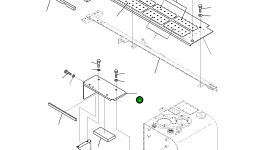 Крышка 207-54-78450 Komatsu