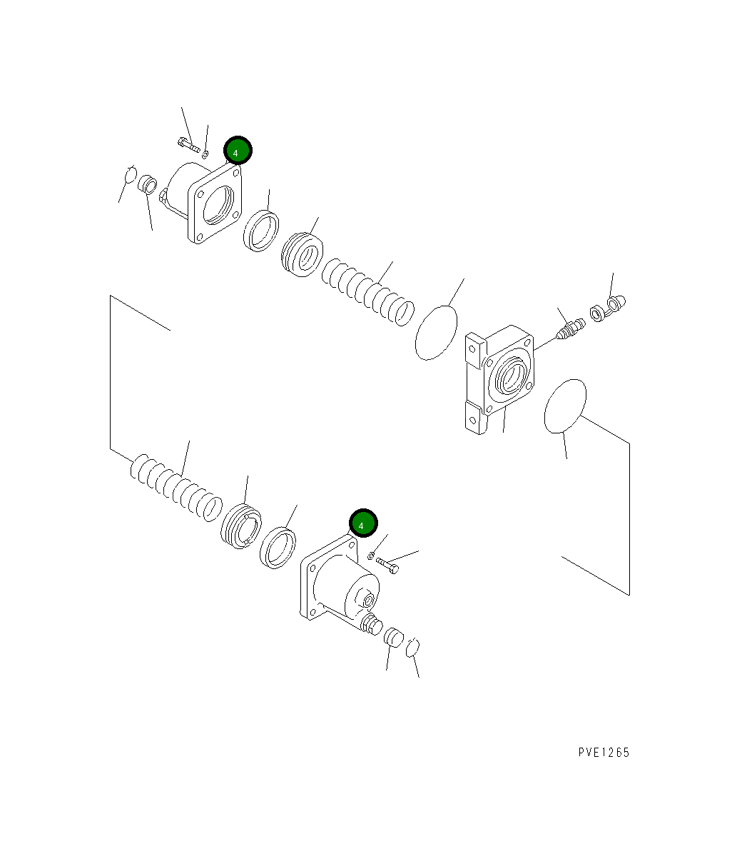 Кольцо уплотнительное (O-Ring) 41E-35-11560 Komatsu