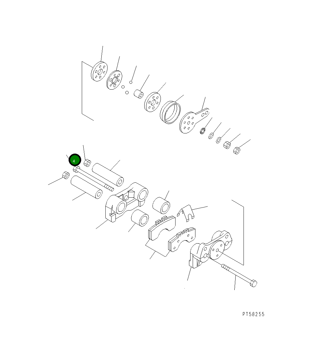 Болт 273-32-61440 Komatsu