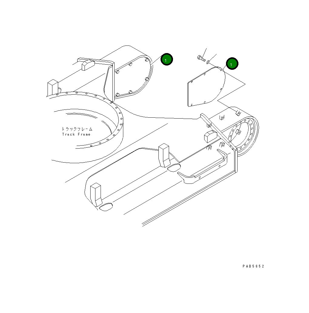 Крышка 20Y-30-K2131  Komatsu