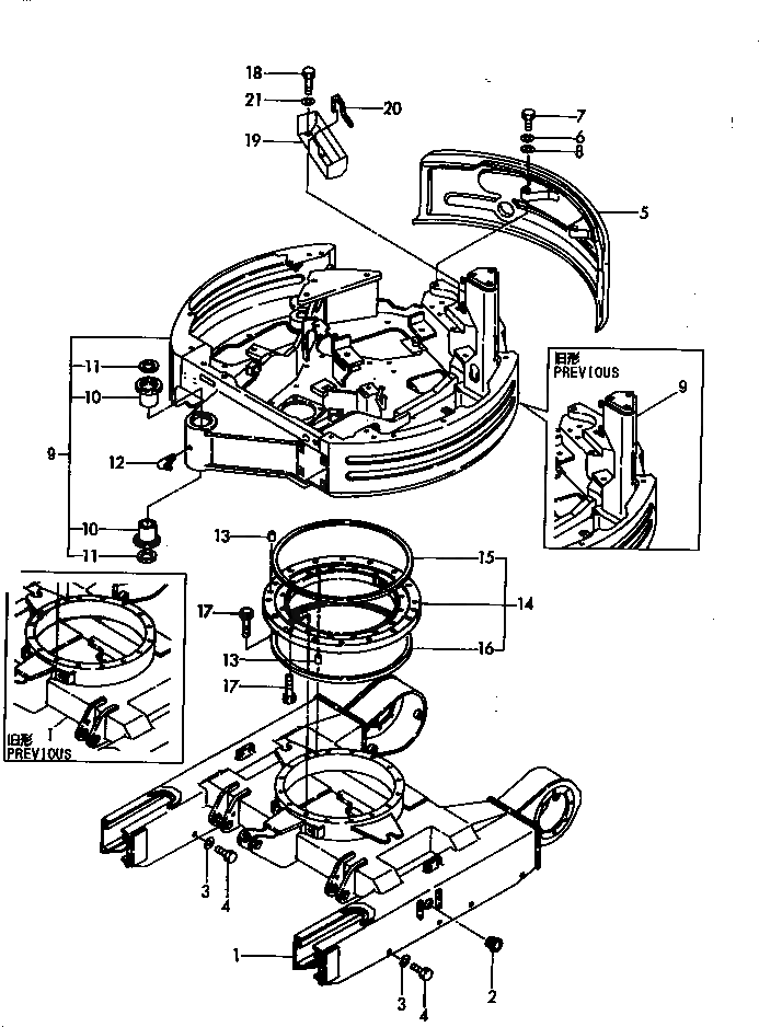 Болт YM172141-57650  Komatsu