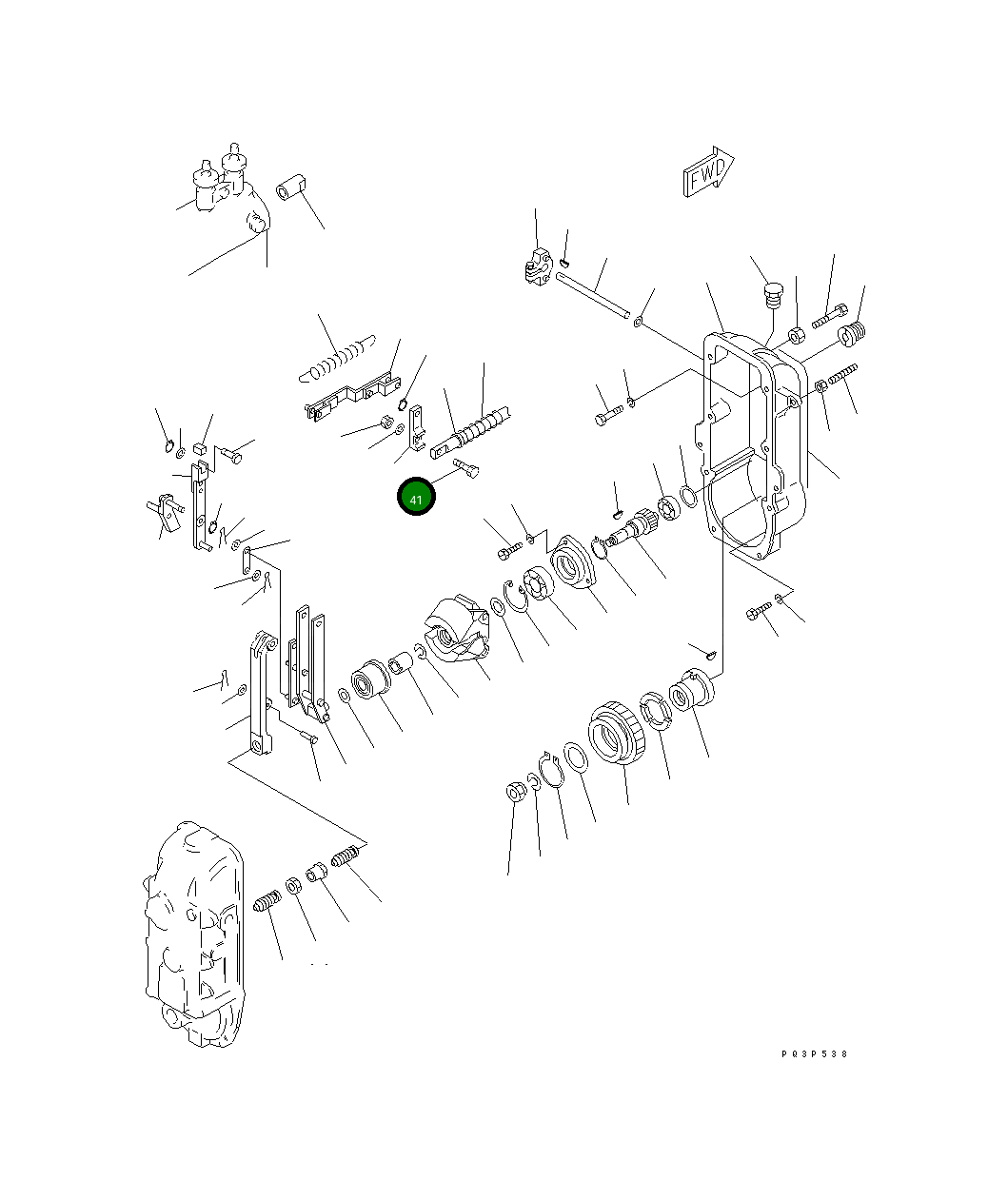 Болт DK010006-1840 Komatsu
