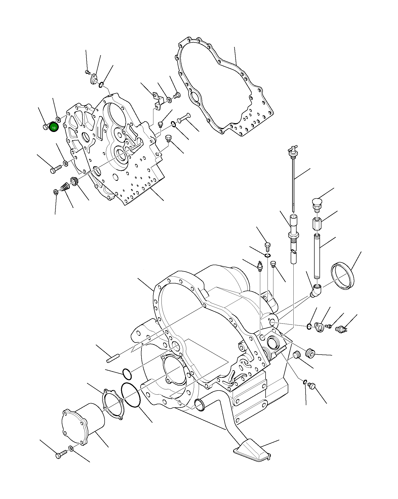 Болт DG7CM1040 Komatsu