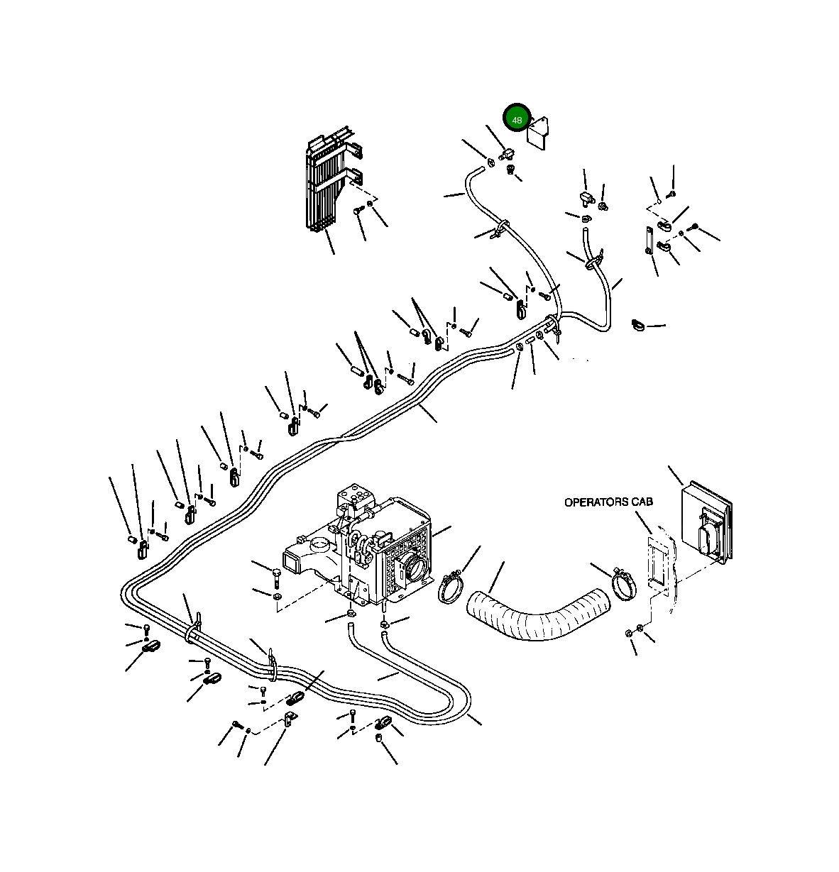 Крышка 208-01-68490 Komatsu