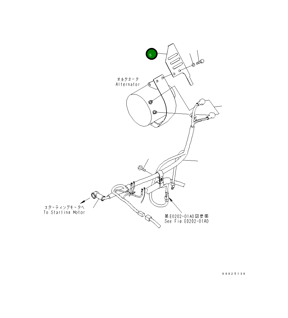 Крышка 23C-03-51821 Komatsu