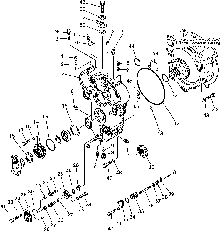 Болт 01010-53690  Komatsu