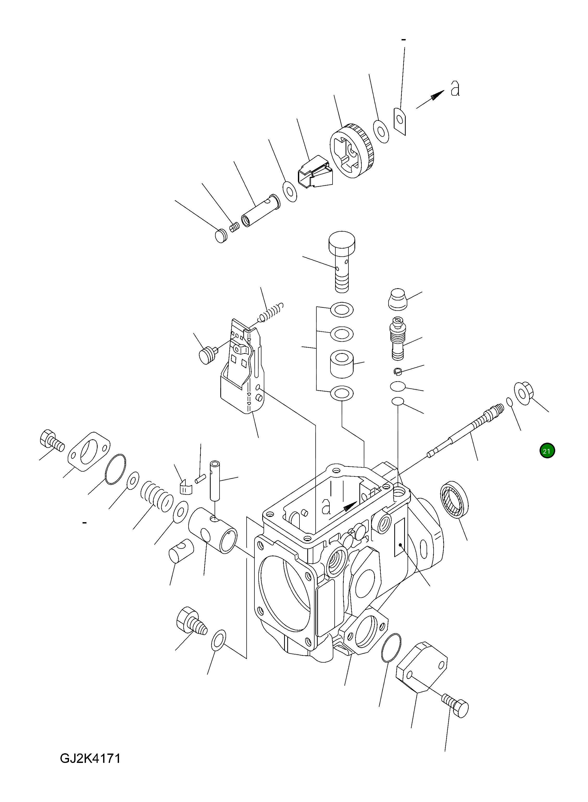 Кольцо уплотнительное (O-Ring) DK146600-0400  Komatsu