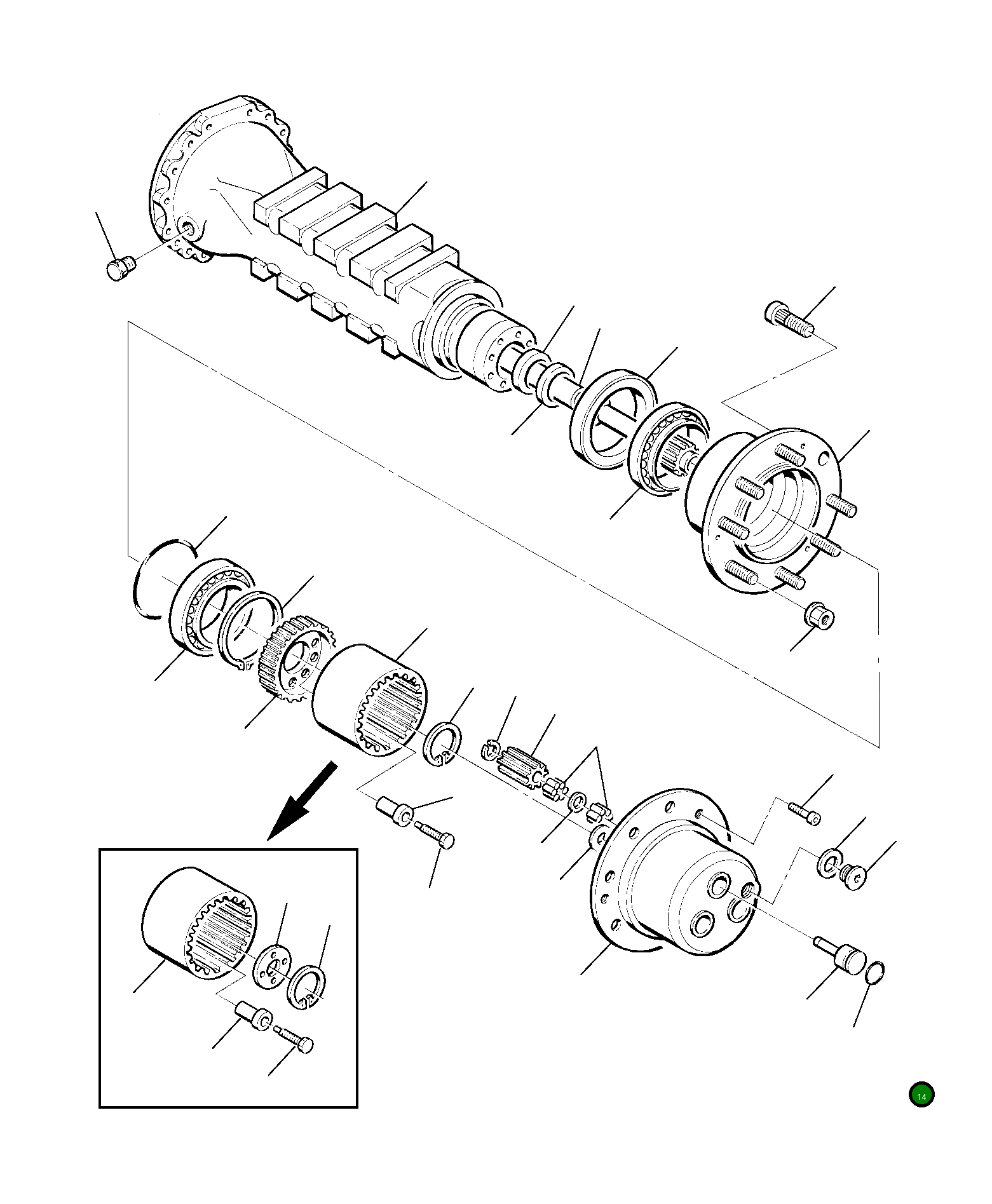 Кольцо 855021127 Komatsu