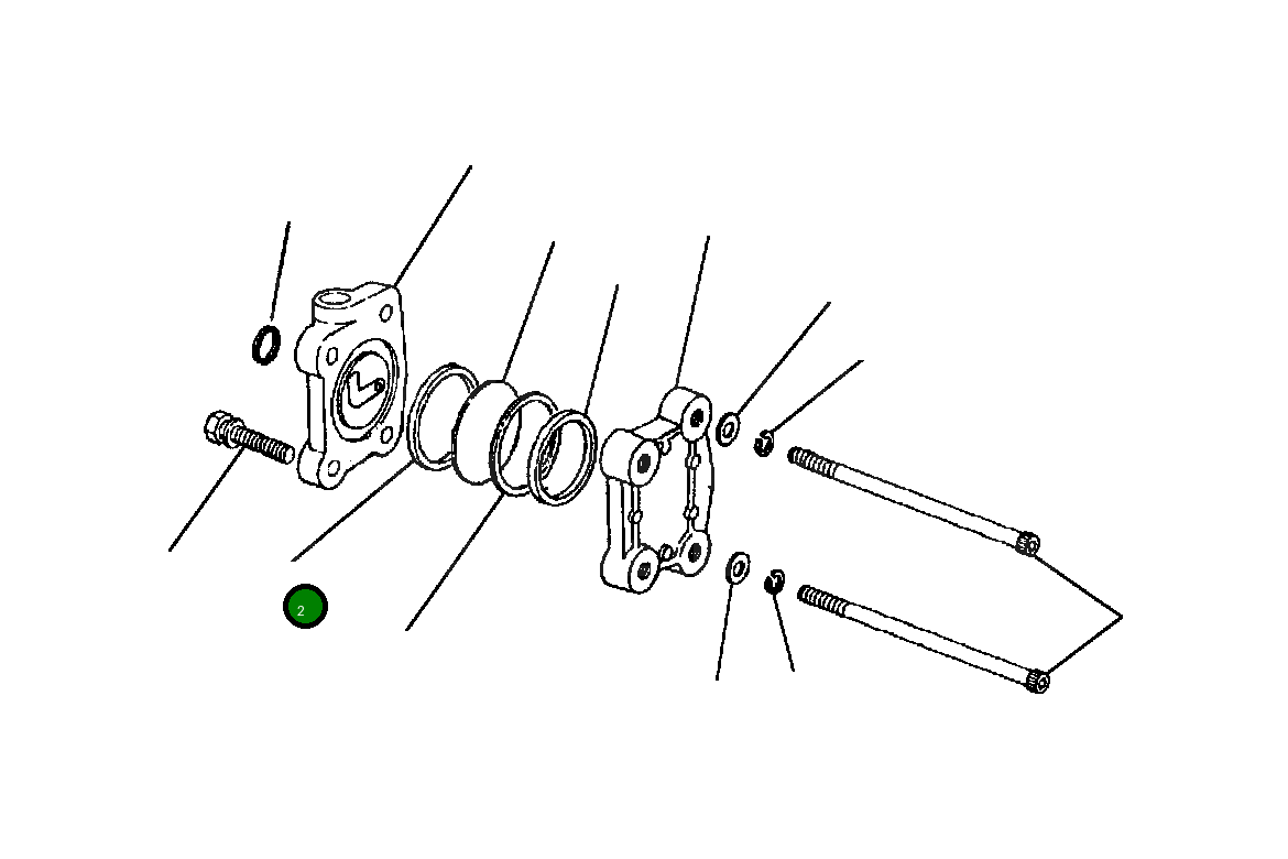 Кольцо уплотнительное (O-Ring) 1238 290 H1 Komatsu