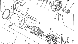 Подшипник KD1-0454-60054 Komatsu