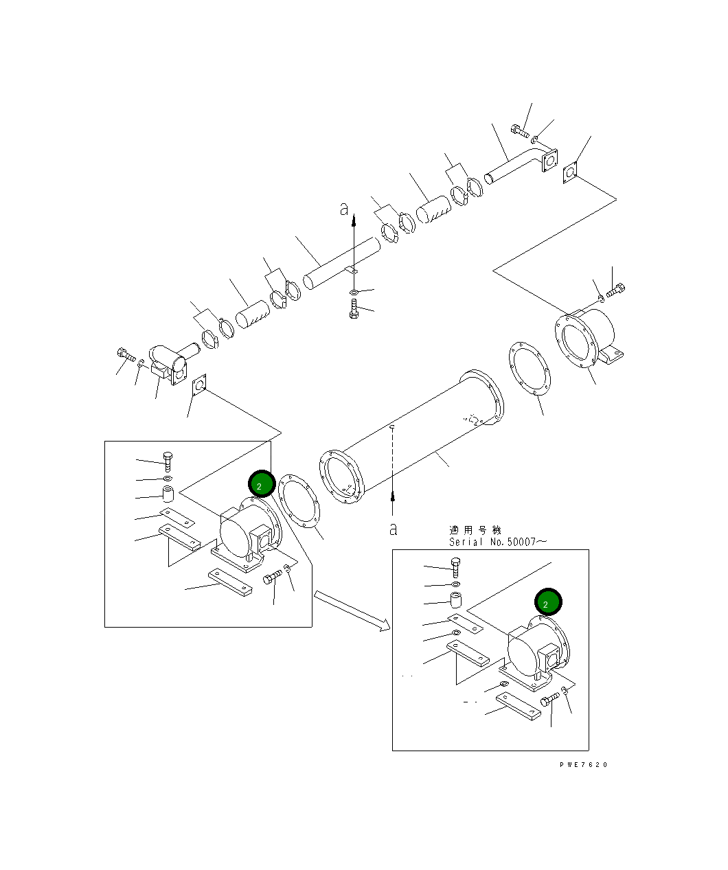 Крышка 427-03-24110  Komatsu