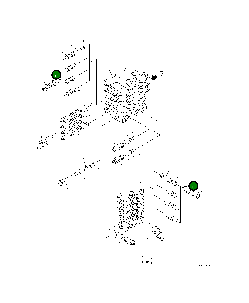 Кольцо уплотнительное (O-Ring) TM8202-016 Komatsu