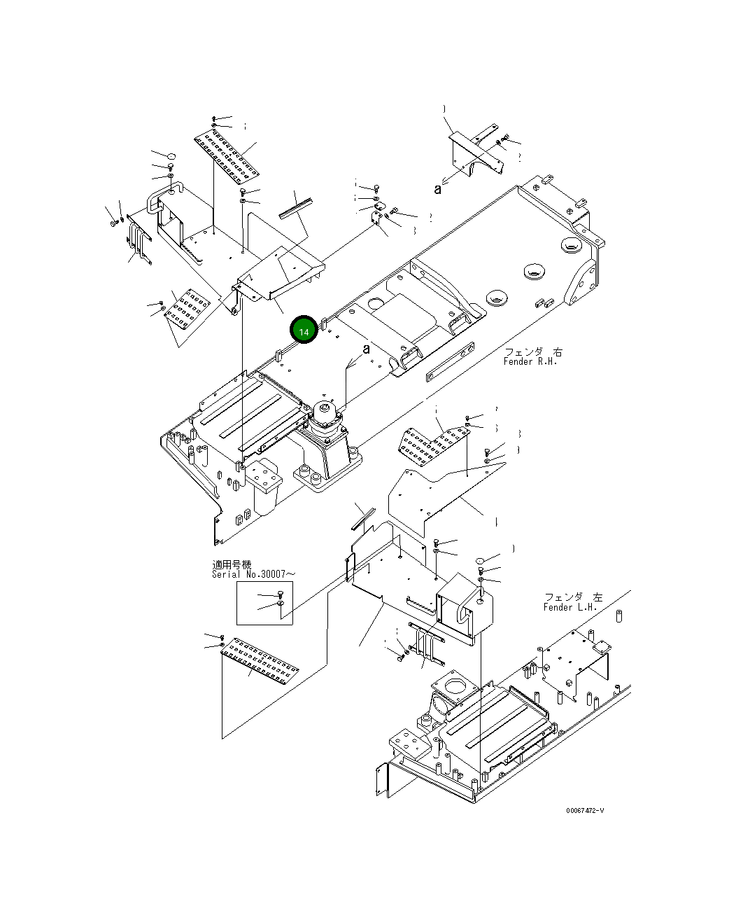 Крышка 198-54-77760 Komatsu
