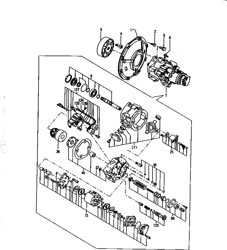 Болт YM172162-74860 Komatsu