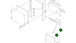Крышка 201-54-72151 Komatsu