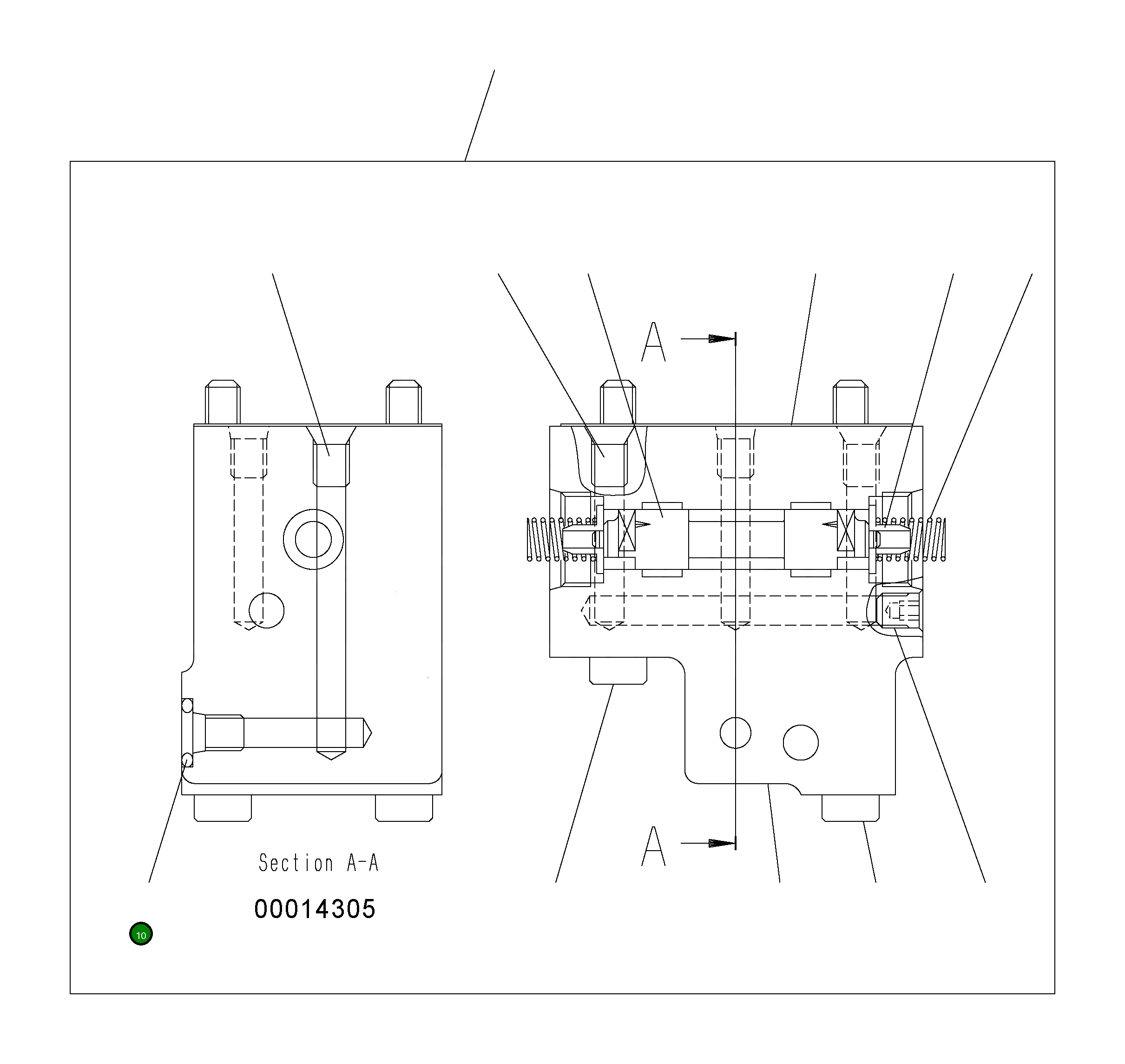 Кольцо уплотнительное (O-Ring) UC1300126001 Komatsu