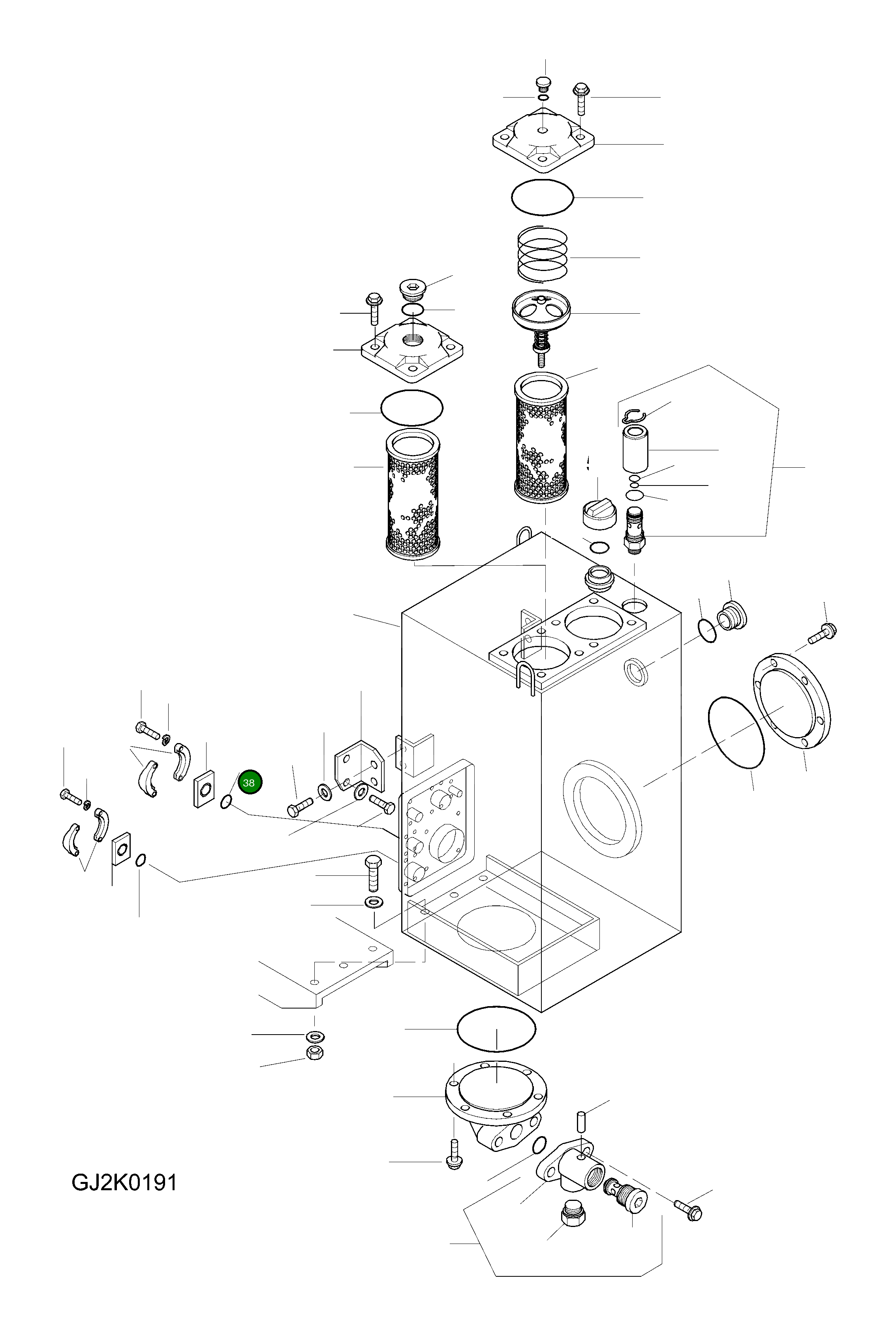 Кольцо уплотнительное (O-Ring) 419-09-H2120 Komatsu