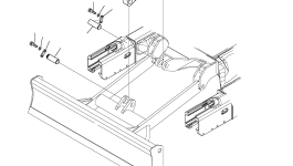 Крышка 22L-71-R1910 Komatsu