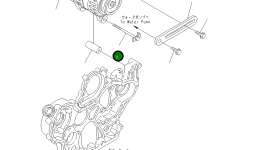 Болт YM129136-77251 Komatsu