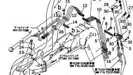 Шланг 21U-70-25410 Komatsu