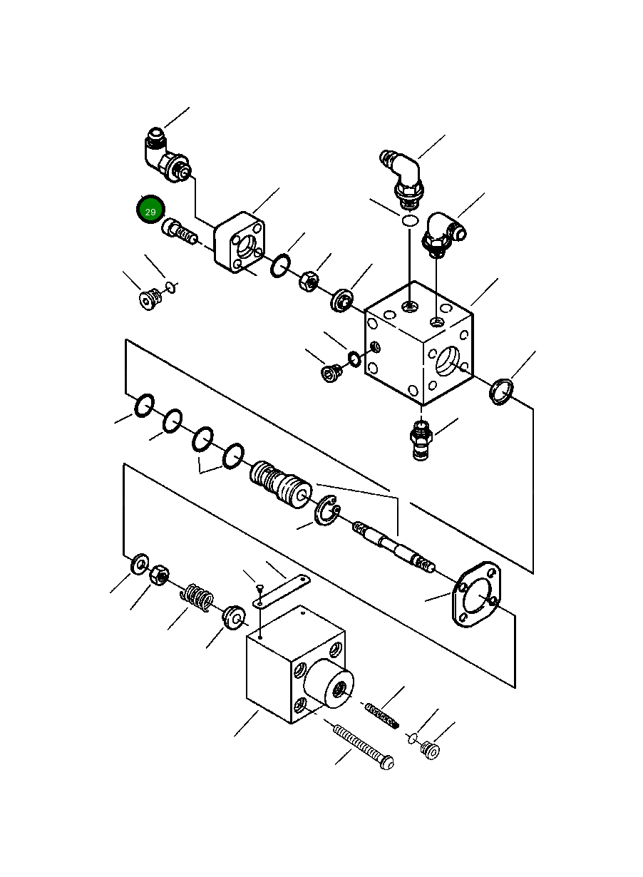 Болт 1313 046 H1 Komatsu