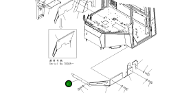 Крышка 416-54-34313 Komatsu