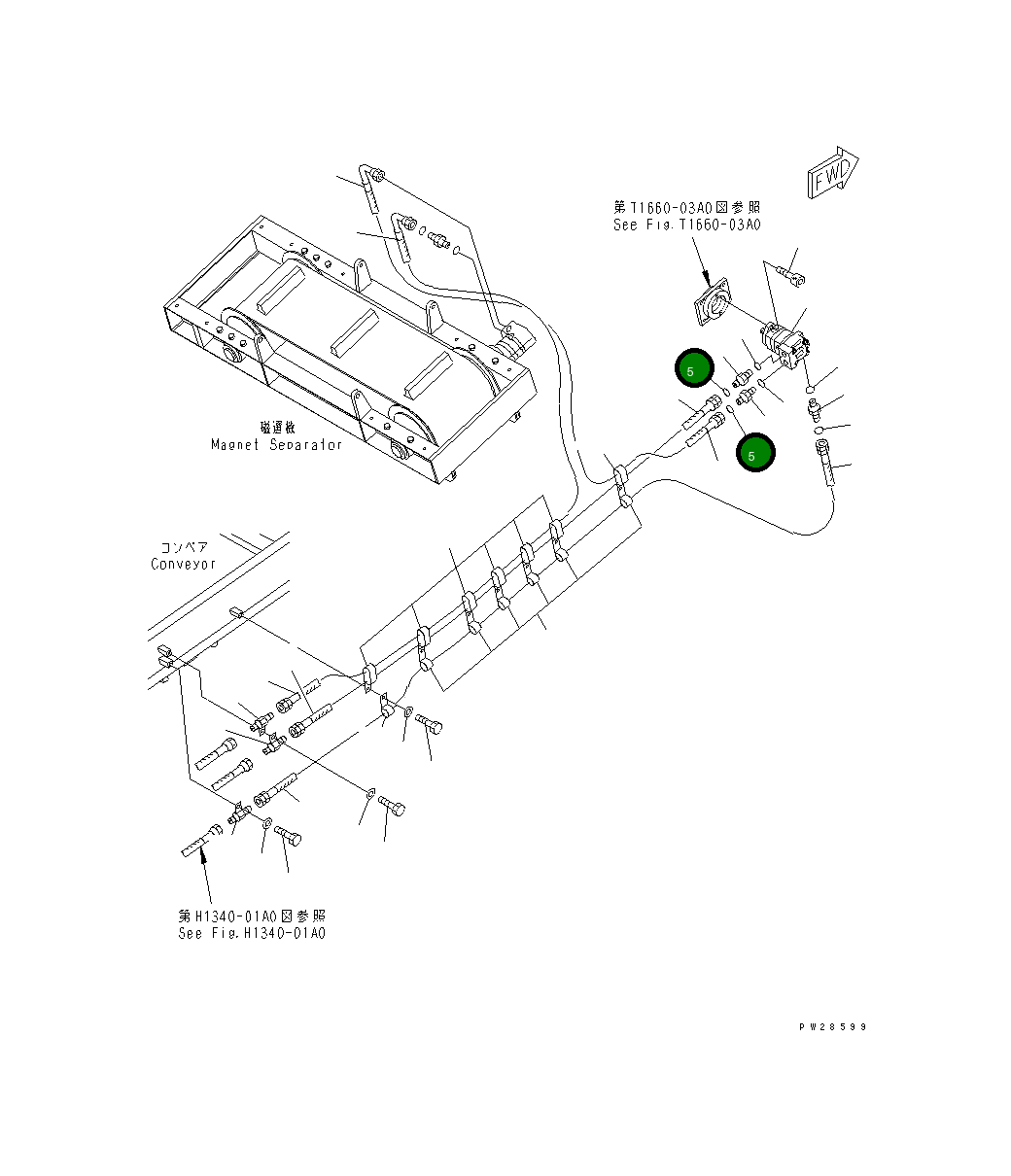 Кольцо уплотнительное (O-Ring) 02896-11012 Komatsu