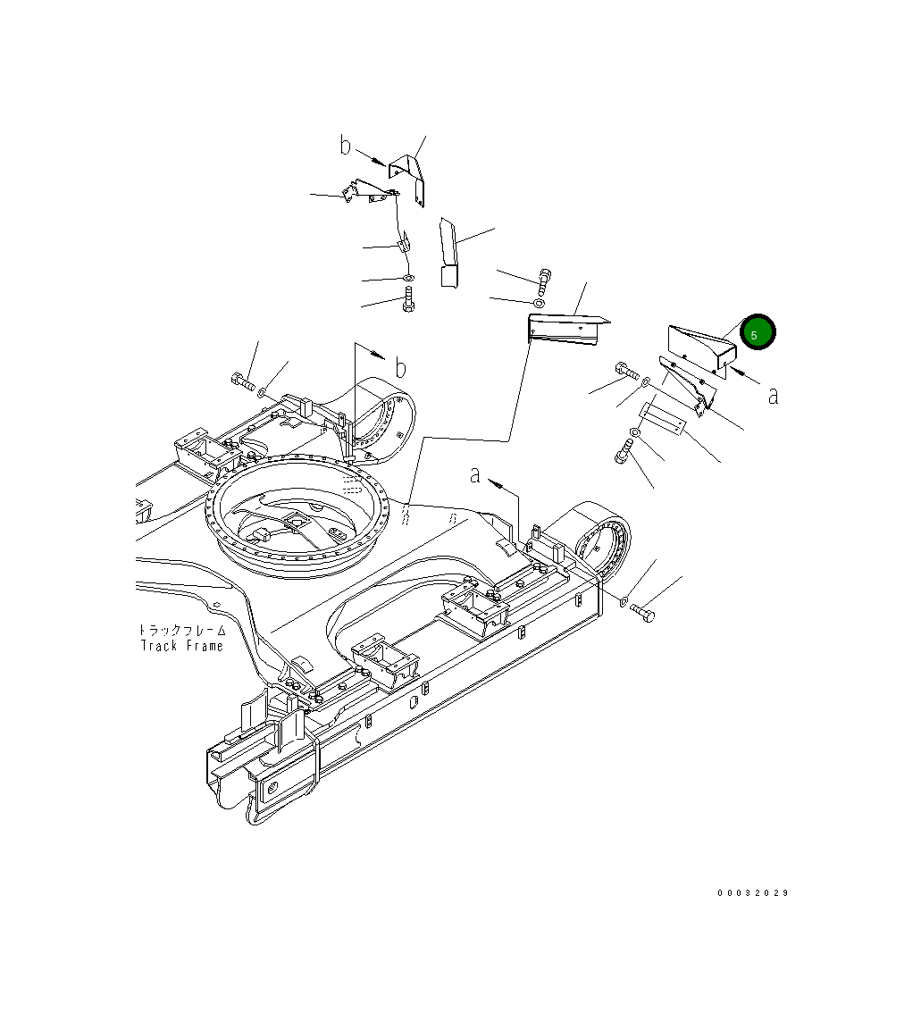 Крышка 207-30-82761  Komatsu