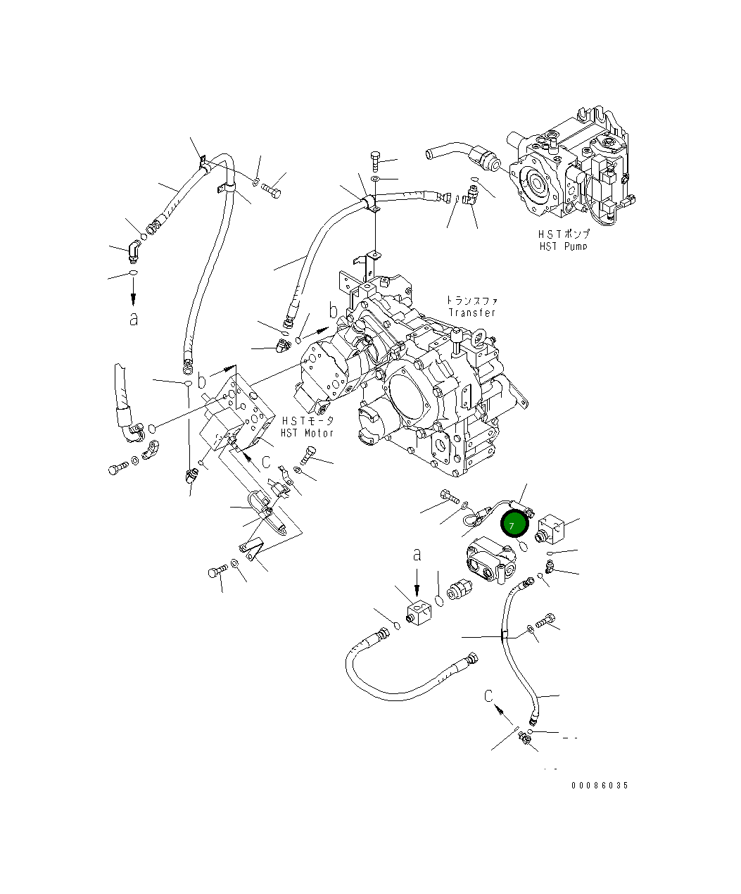 Кольцо уплотнительное (O-Ring) 416-62-13450 Komatsu