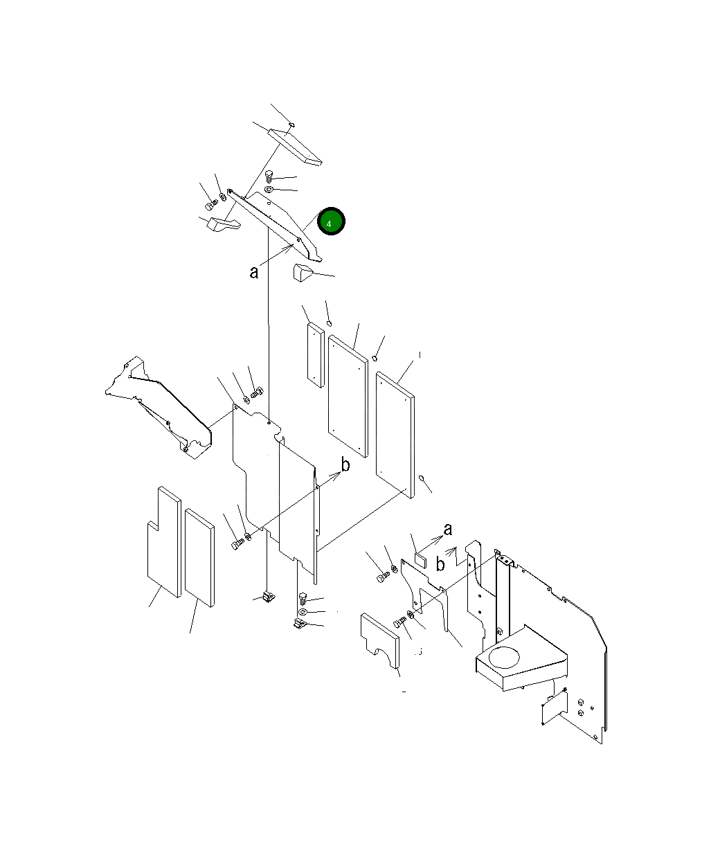 Крышка 20Y-54-72341 Komatsu