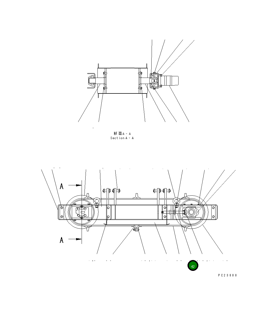 Болт 8206-78-3690  Komatsu