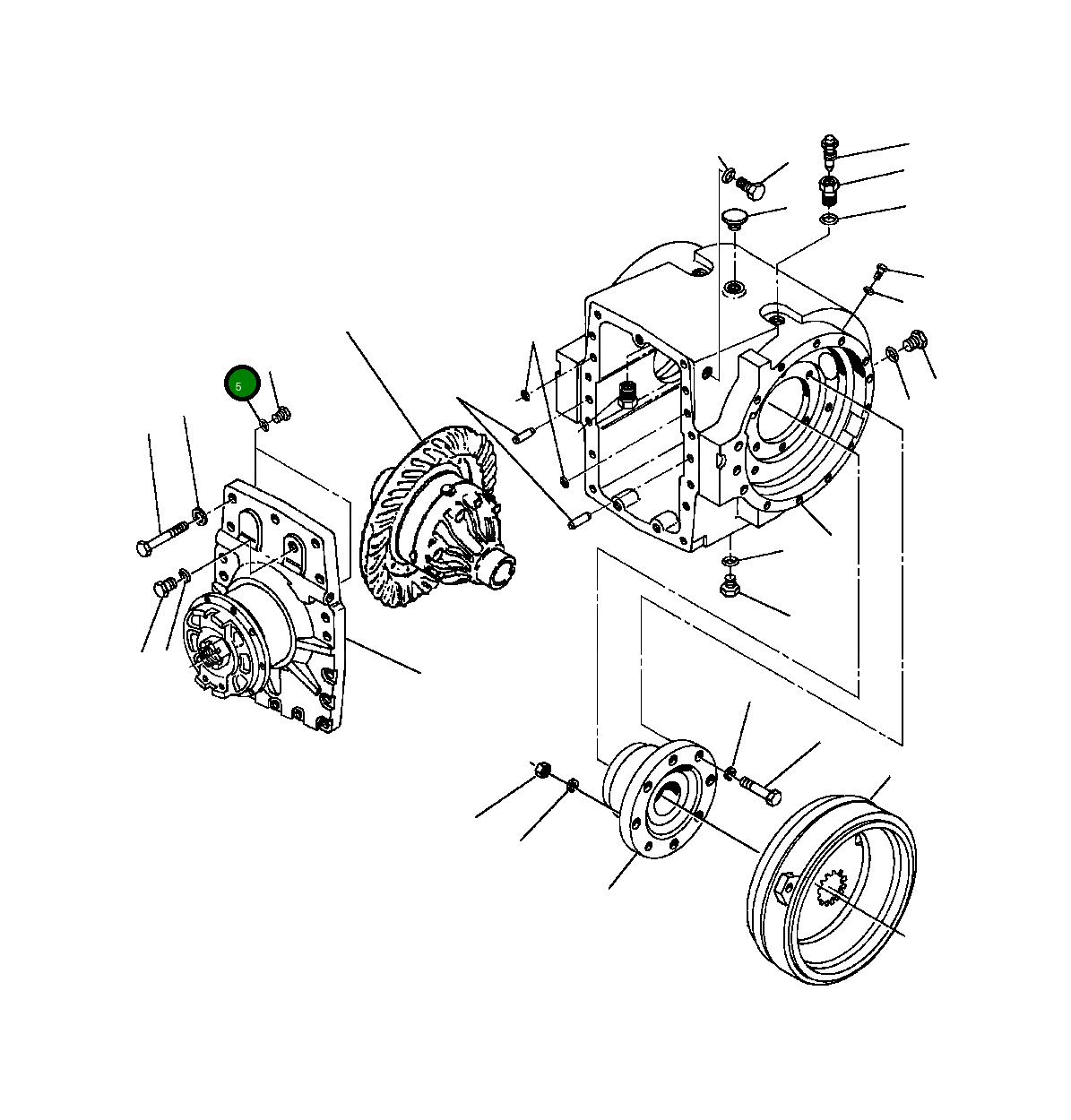 Кольцо уплотнительное (O-Ring) 1432 920 H1 Komatsu
