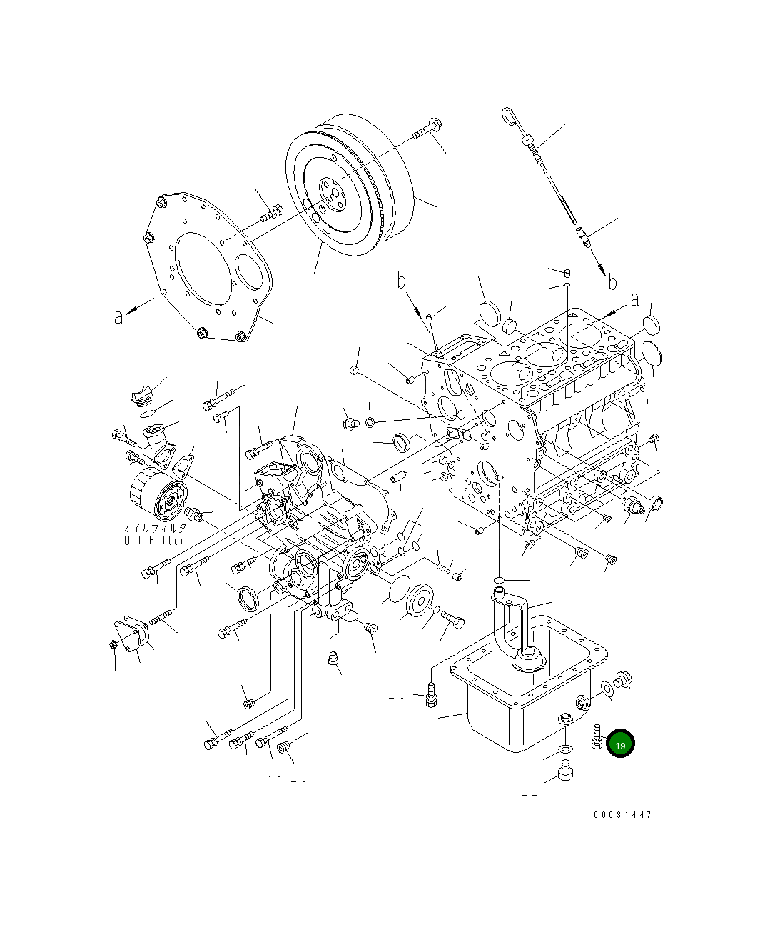Болт KT01023-50612 Komatsu