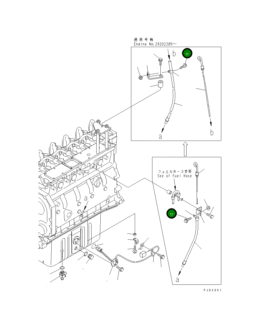 Болт 01435-00816 Komatsu