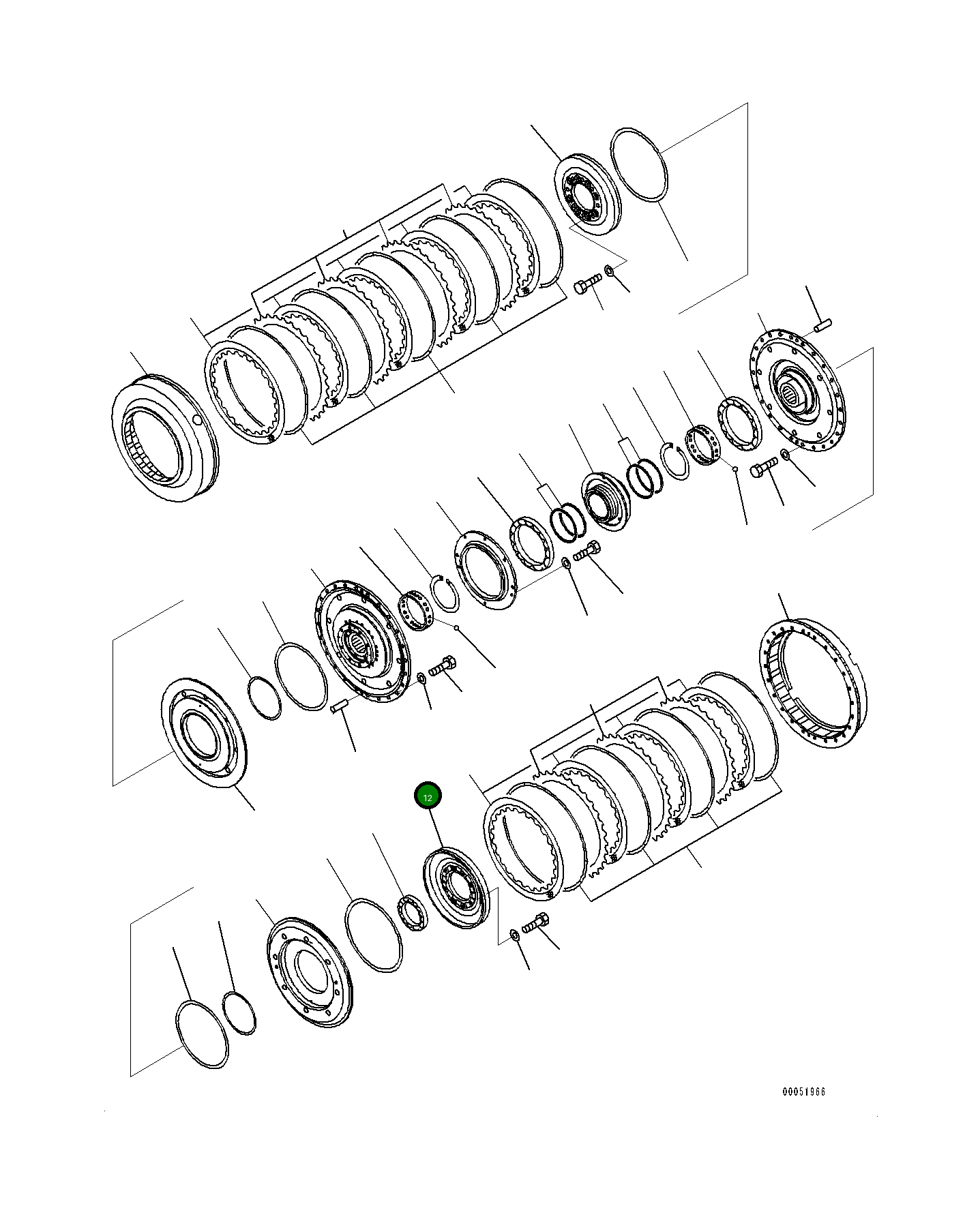 Крышка 561-15-72320  Komatsu