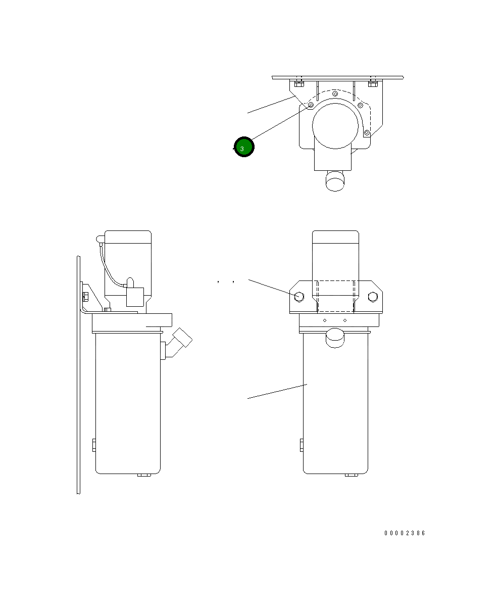 Болт MH21079-08016 Komatsu