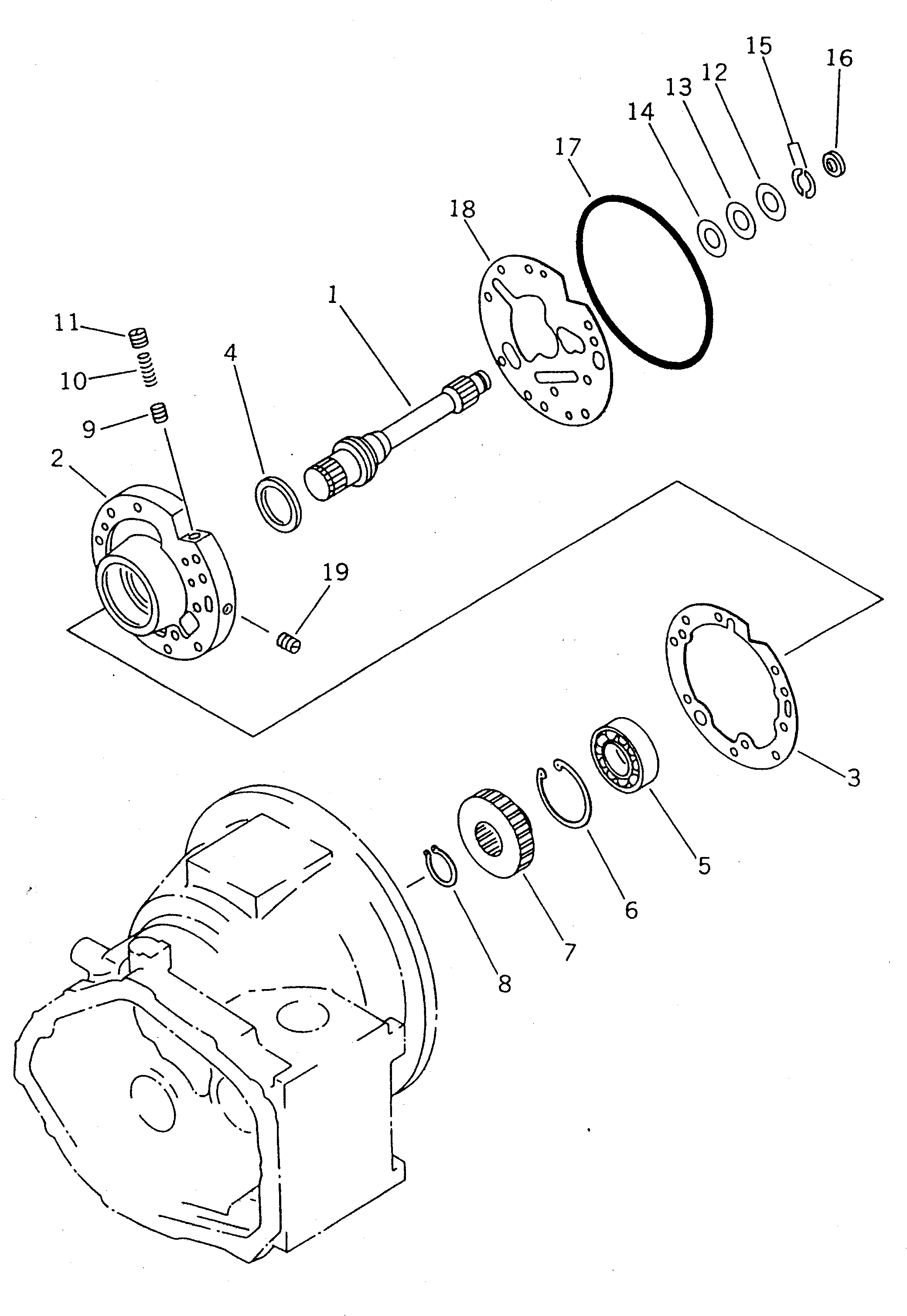 Кольцо уплотнительное (O-Ring) 363-15-29610  Komatsu