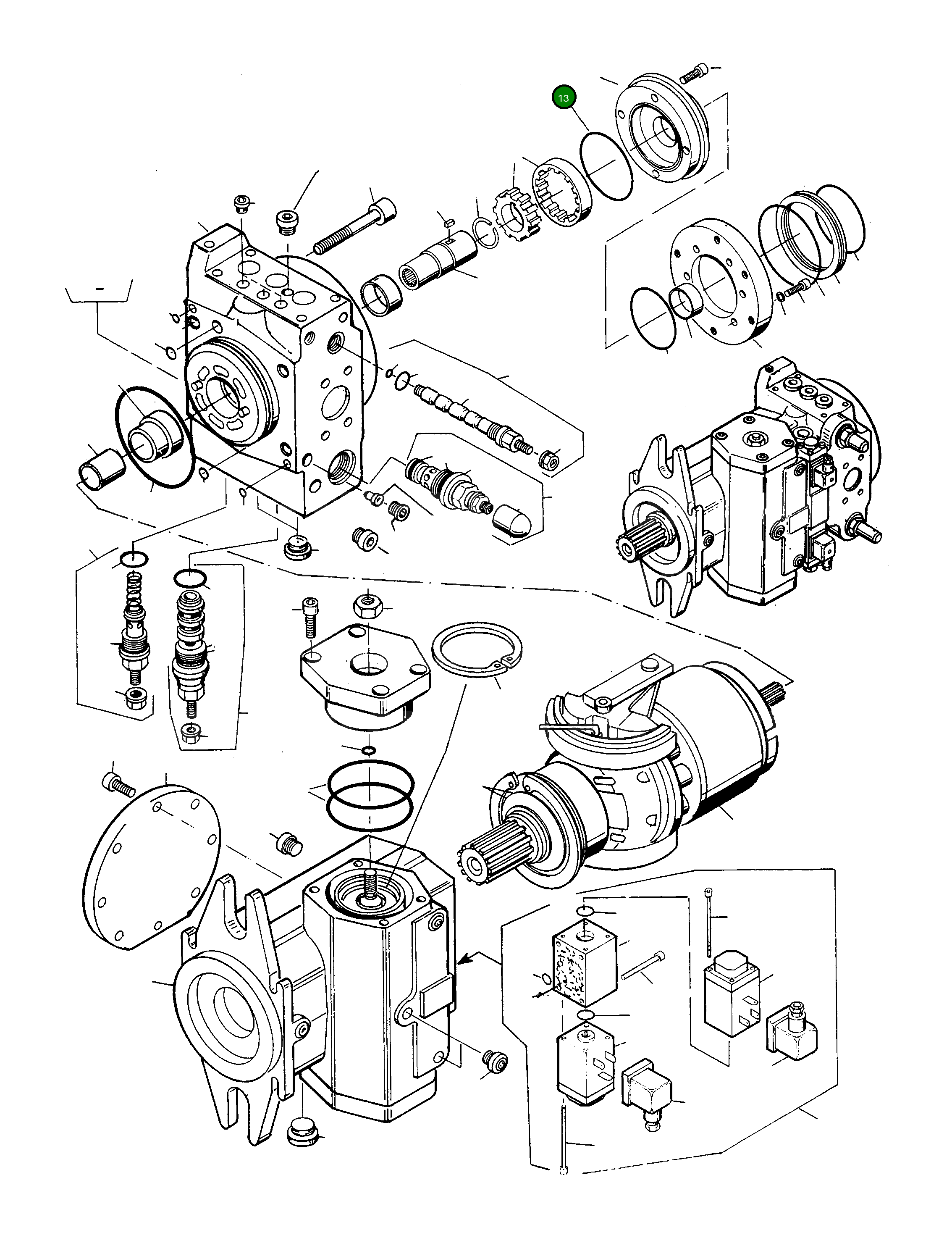 Кольцо уплотнительное (O-Ring) 4918355M1 Komatsu