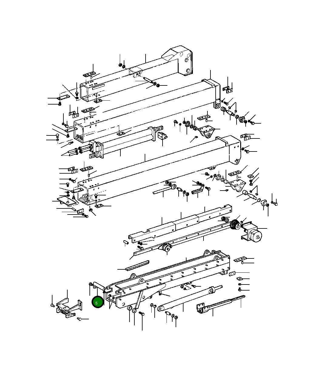 Болт 123 094 Komatsu