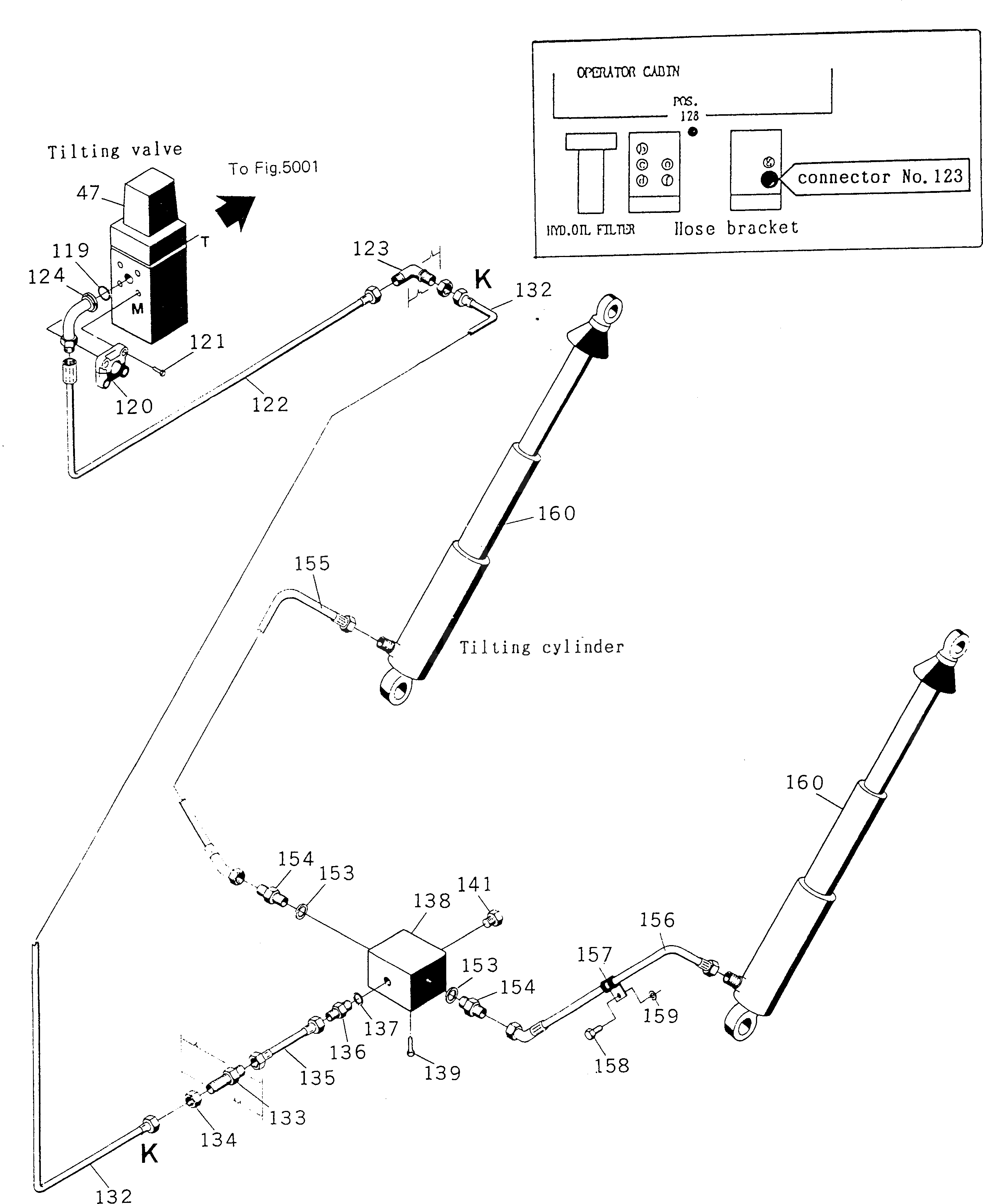Болт BW060467 Komatsu