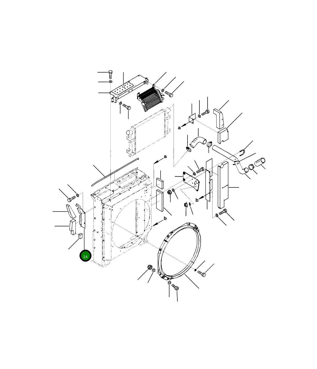 Крышка 207-03-41720 Komatsu