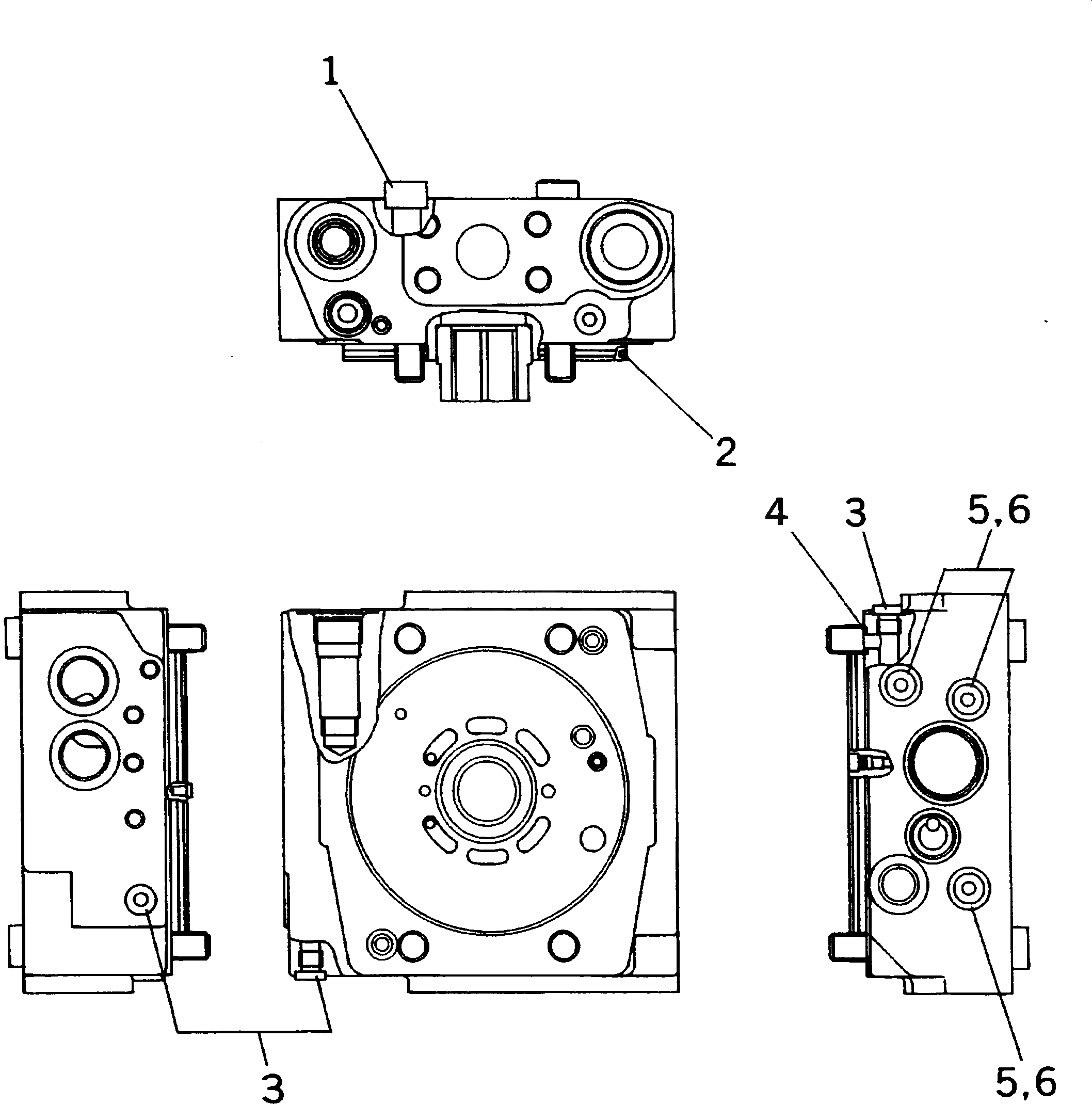 Кольцо уплотнительное (O-Ring) UC1303043019  Komatsu