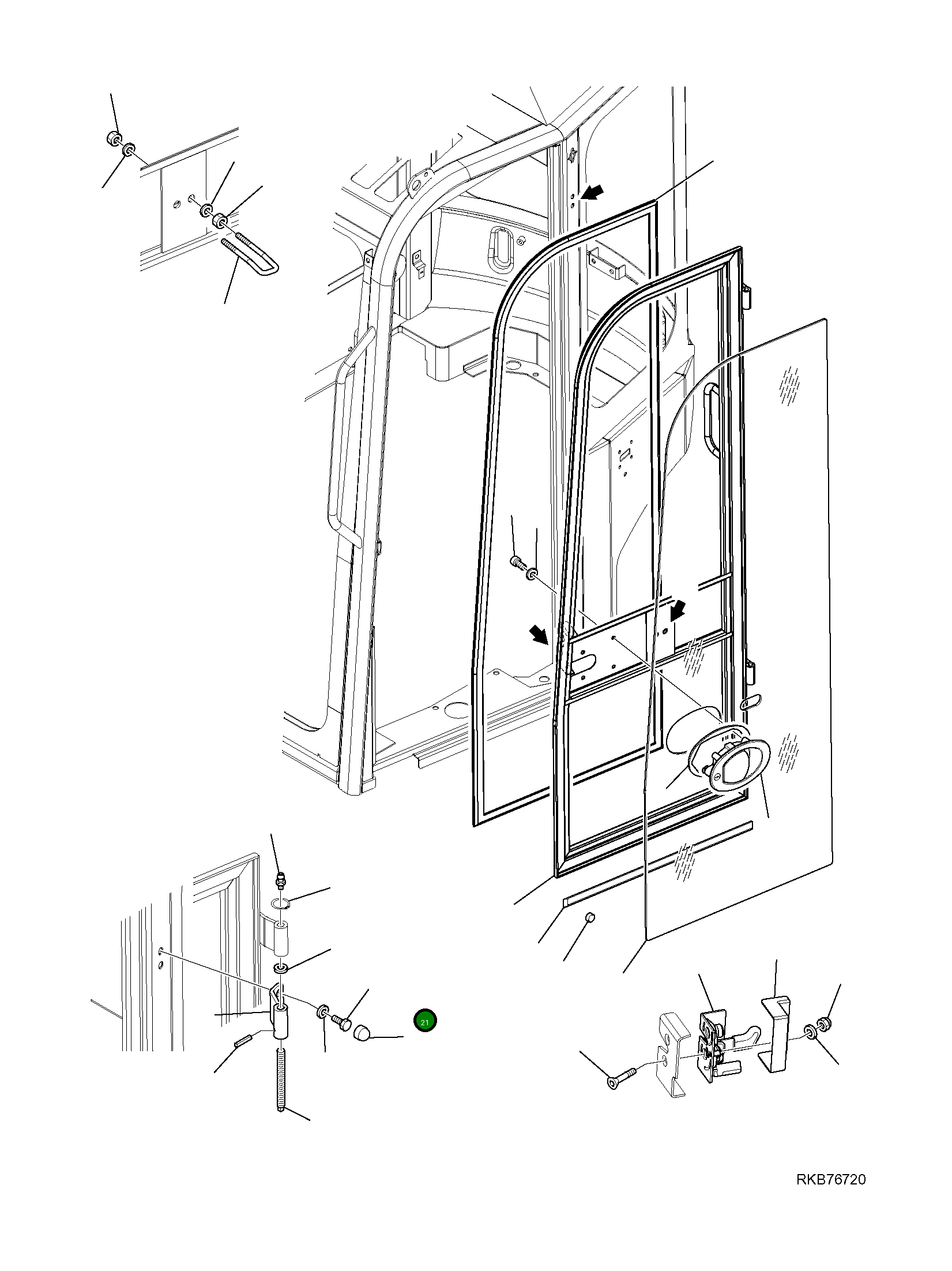 Болт 2A1-54-14920 Komatsu