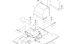Крышка 22U-54-13520 Komatsu