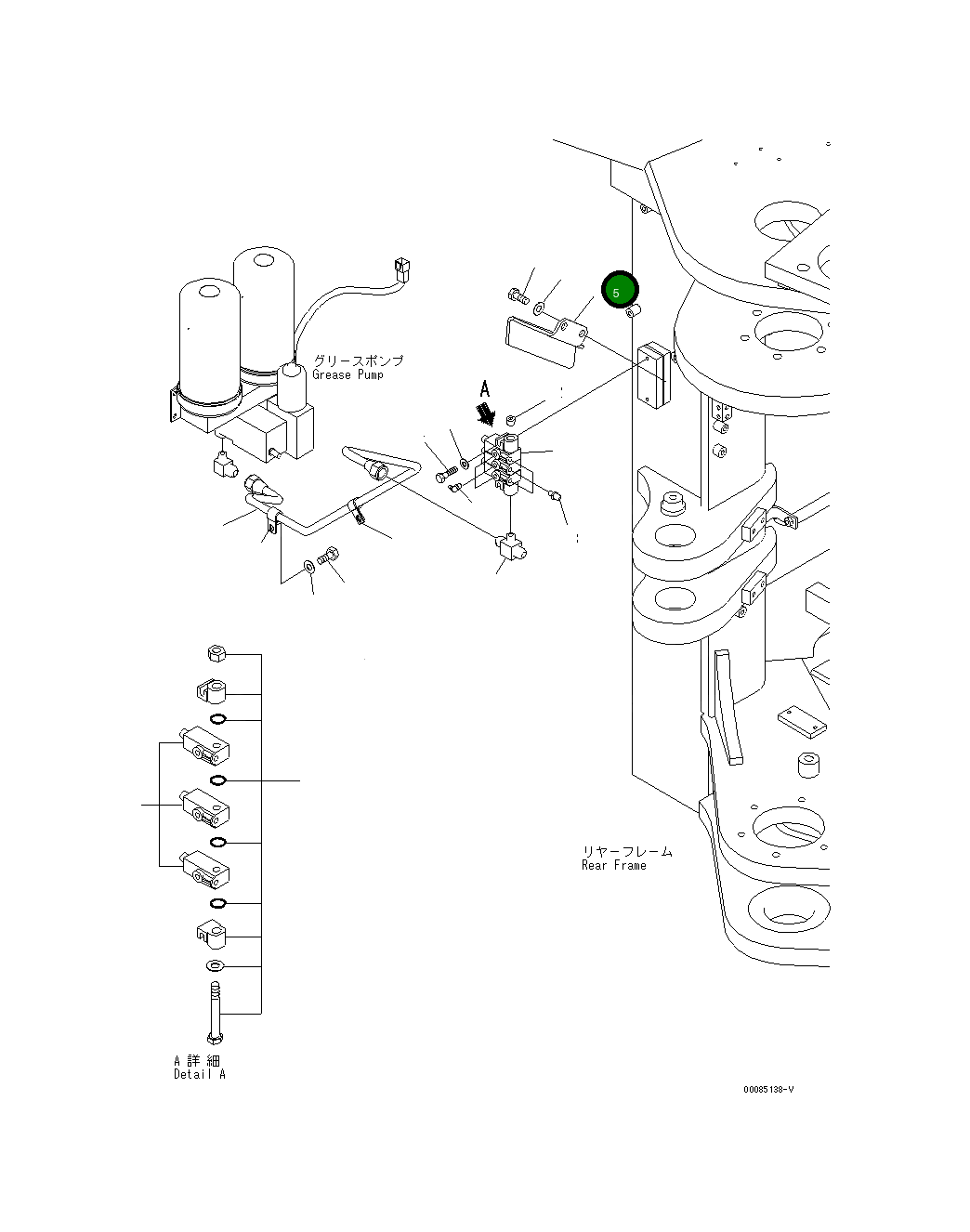 Крышка 426-S95-4631 Komatsu