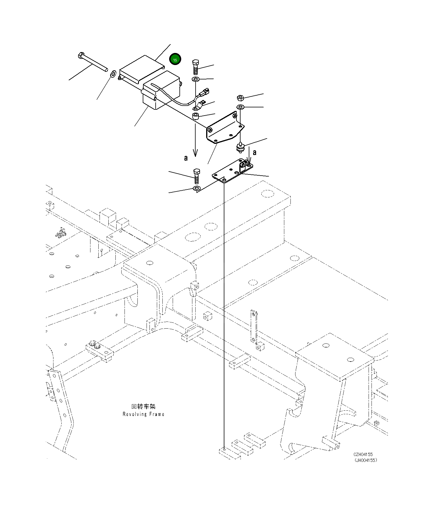 Крышка 209-06-71310 Komatsu