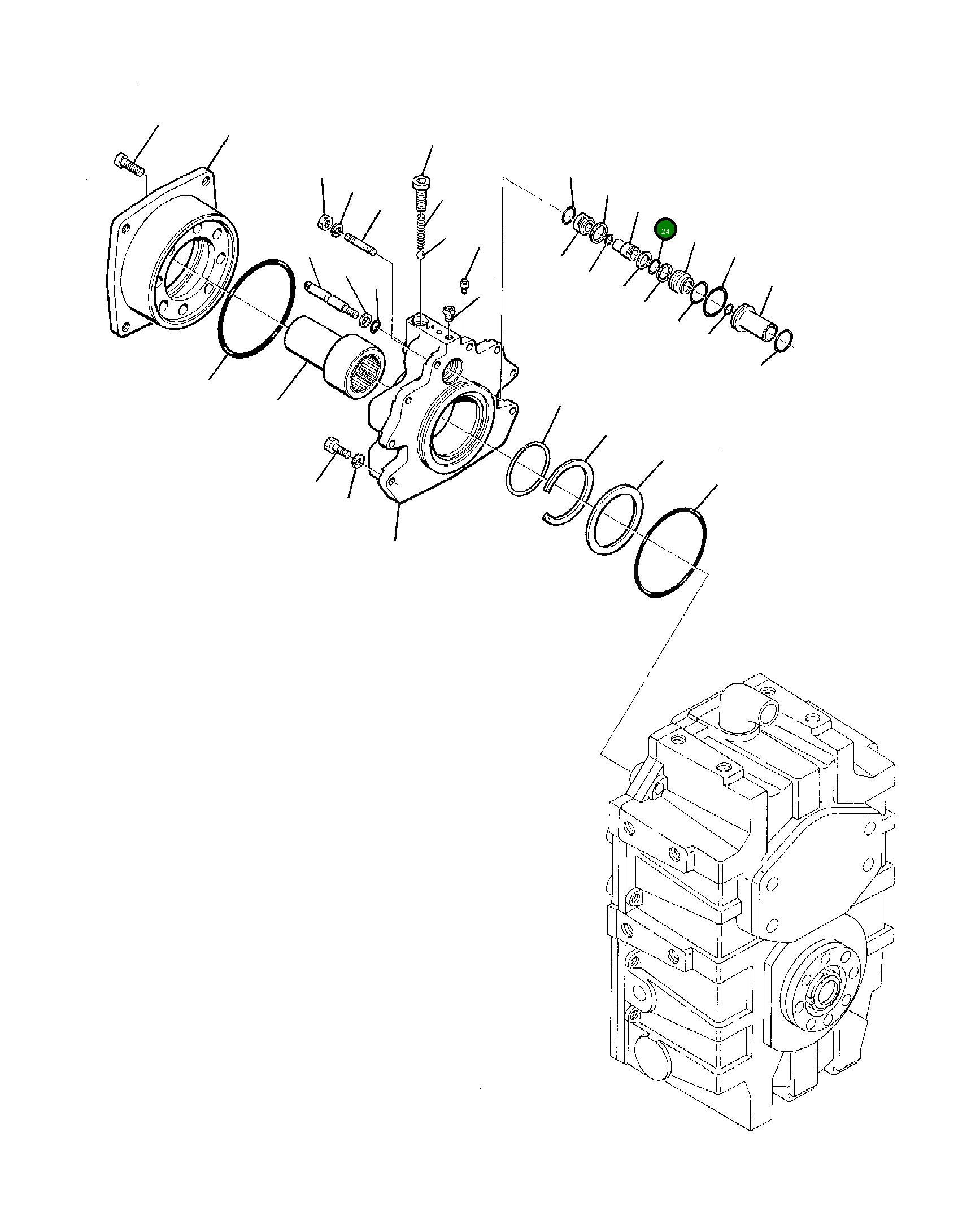 Кольцо уплотнительное (O-Ring) 21D-09-69330 Komatsu