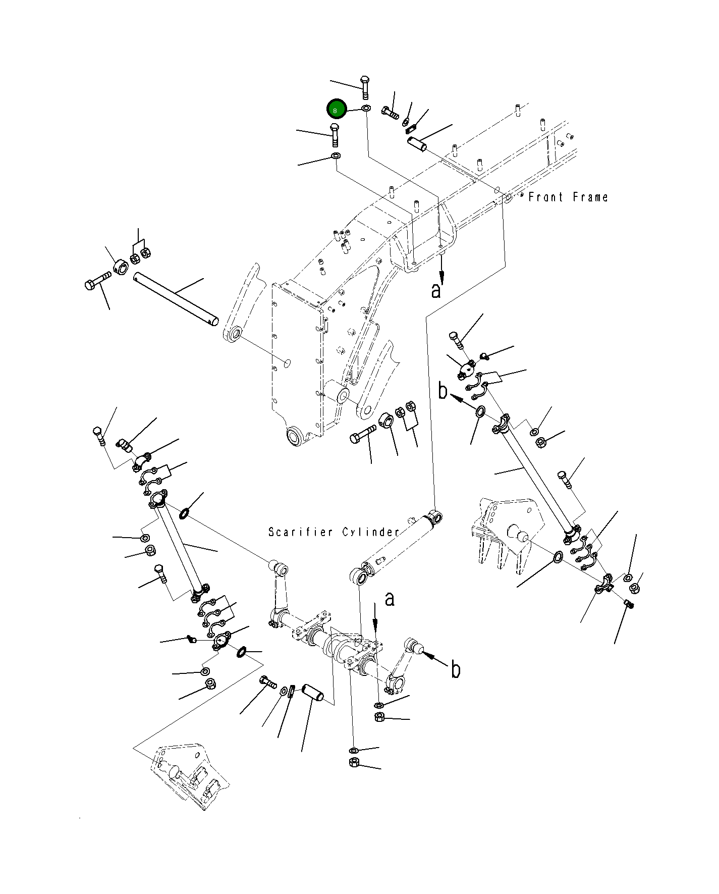 Болт 23H-71-11511 Komatsu