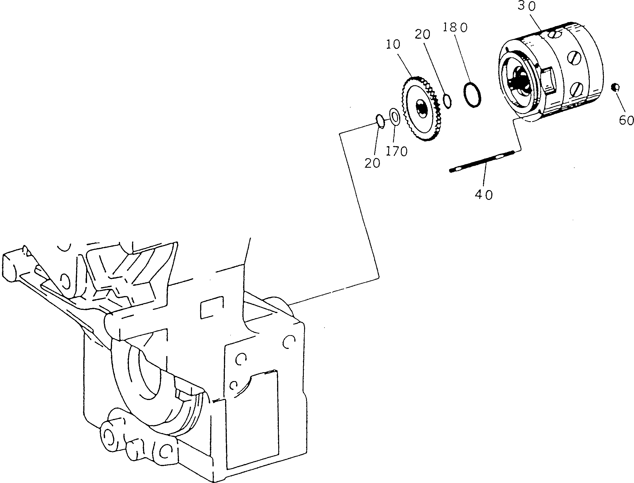 Кольцо уплотнительное (O-Ring) BW252006  Komatsu