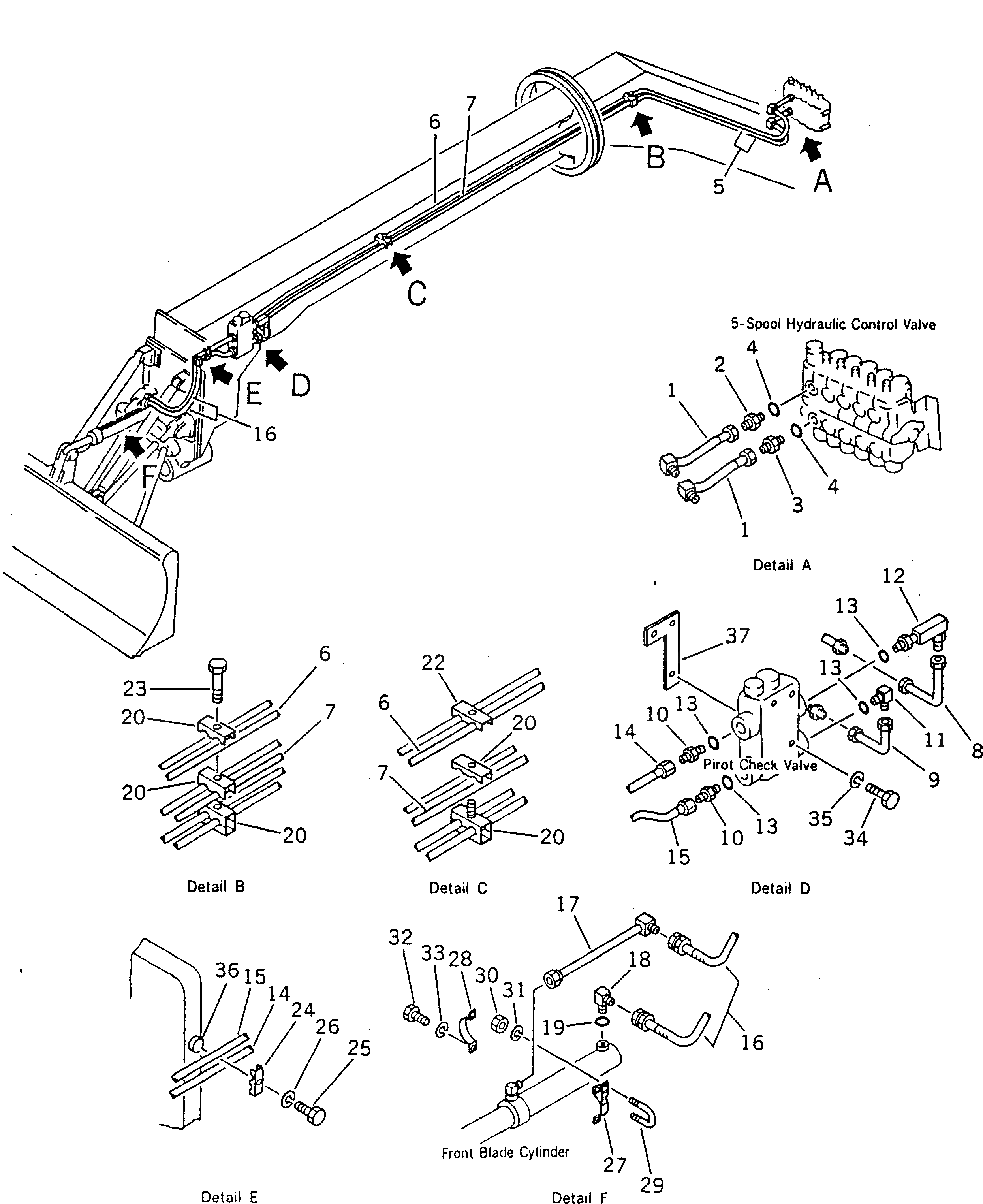 Болт 01011-51005 Komatsu